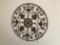 3' Diameter, Lightweight Metal, Decorative Wall Hanging