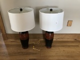 Pair of Decorative Lamps, 30