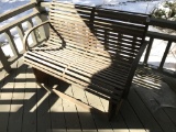 Wooden Porch Glider Is 50