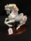 Lenox Carousel Horse On stand Is 8