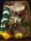 Lot Of Misc. Christmas Ornaments & Decorations As Shown