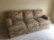 Thomasville 3-Cushion Floral Couch Is 84