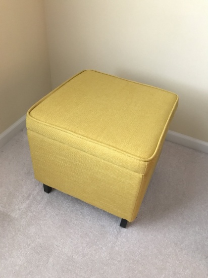 Upholstered Storage Ottoman