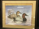 Limited Edition Artist Signed Duck Print By Tan Brunet