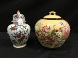 Pair Of Ginger Jars Are About 10