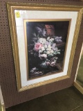Matted & Framed Floral Print By Maude Is 34