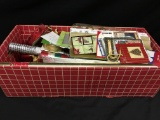 Lot Of Christmas Wrapping Paper, Ribbon, Ornaments, & Similar Items