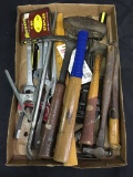 Tool Lot: Hammers, Pliers, Wrenches, & Similar As Shown