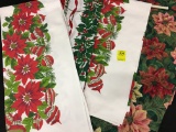 (4) Pressed/Clean Christmas Table Cloths