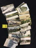 (50) + Vintage Post Cards: Almost All Town & State Cards