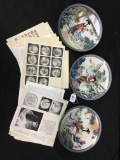 Lot Of (3) Oriental Collector Plates By Imperial Jingdezhen Porcelain