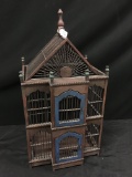 Contemporary Wooden Bird Cage Is 12