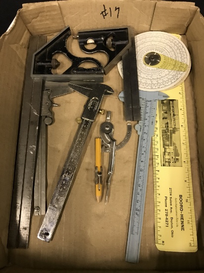 Vermeer Calipers, Squares, + Other Measuring Devices