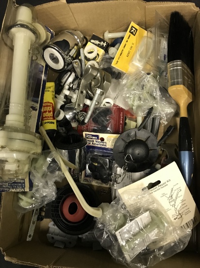 Lot Of Plumbing & Household Repair Items