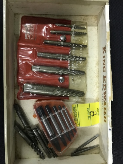 Triumph Screw ExtractorsSet In Holder + Others