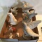 Bisque Dove Figurines & Polar Bear + Others As Shown