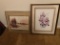 Group of 6 Framed Art Items