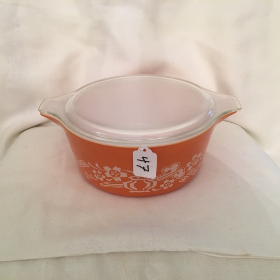 Vintage Pyrex 2.5 Qt. Casserole W/Lid