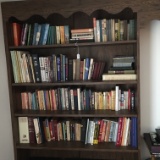 (4) Shelves Of Books: Hard & Paperbacks, Bible Related, Novels, & More!