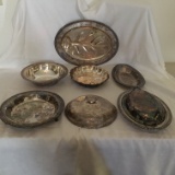 Lot Of Mixed Silver Plated Items As Shown