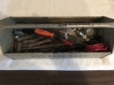 Metal Caddy of Tools