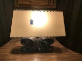 Retro Lamp with Original Shade