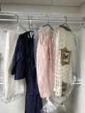 Three Table Clothes, Dress With Jacket, Pink Dress