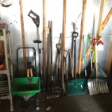 Wall Of Lawn & Garden Tools!