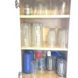 Cabinet Of Drinking Glasses-Most Have Same Design