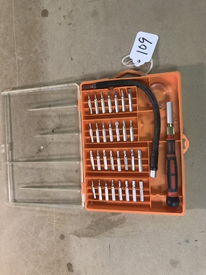 Miniature, Flexible Scredriver Set