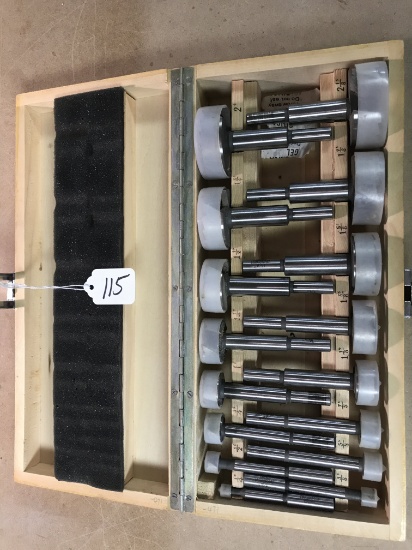 Set of Forstner Bits 1/4" to 2 1/8" in Box