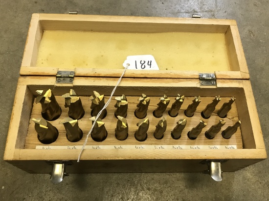 Tin Coated End Mill Set