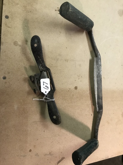 Two Vintage Draw Knives
