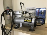 Central Pneumatic Airbrush Compressor and Airbrush Kit