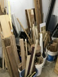 Lot of Scrap Wood & Misc