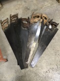 Lot of Hand Saws
