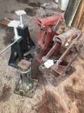 Two Scissor Jacks Bottle Jacks and Stands