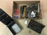 Box Lot of Drill Bits,