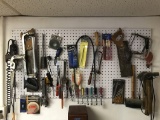 Contents of Pegboard Tools