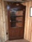 Pine Corner Cabinet