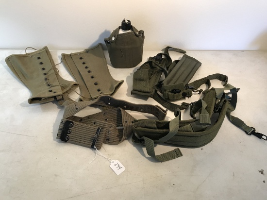 Group of Army Surplus Items