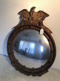 Vintage Wall Mirror w/ Eagle