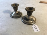 Pair of Candle Holders Rogers