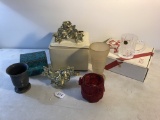 Box Lot of Misc Decorator Items