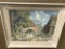 Framed Oil On Board Of Saxony Farm Scene-Dated 1949