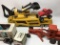 Toys: Lumar Road Grader, Tonka Back-Hoe & Car Carrier, & Nylint Semi-Been Played With!