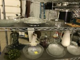 (2) Shelves Of Glass, China, & Misc. As Shown