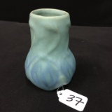 Van Briggle Pottery Leaf Vase Is 4.25