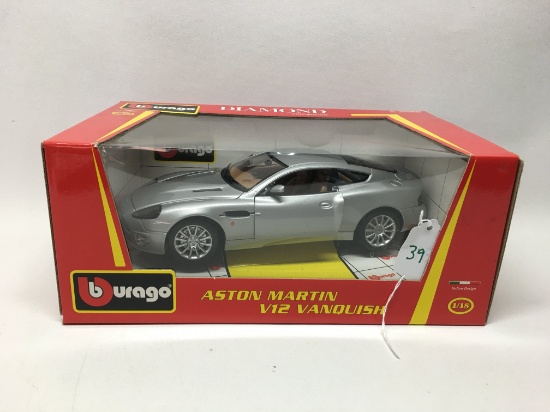 Burago Aston Martin V12 Vanquish 1/18 scale