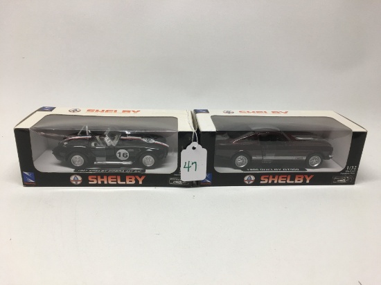 New Ray Shelby 1966 GT350 and 1967 Cobra 427 S/C 1/32